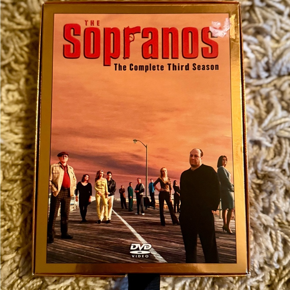 The Sopranos: The Complete Third Season DVD Box Set Excellent Used Condition
